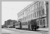 Сталинградский трамвай на ул. Рабоче-Крестьянской