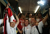 Польские фанаты футбола